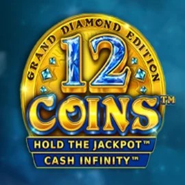 12 Coins Grand Diamond Edition logo by Wazdan PlayMojo Casino