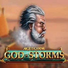 Age Of The Gods: God of Storms logo by Playtech at PlayMojo Casino