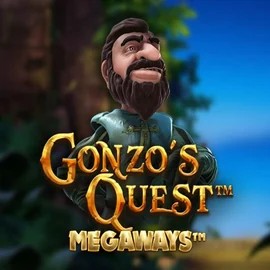 Official Slots logo: Gonzo's Quest Megaways by Red Tiger Gaming at PlayMojo Casino
