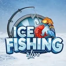 Official Live Casino logo: Ice Fishing Live by Evolution at PlayMojo Casino