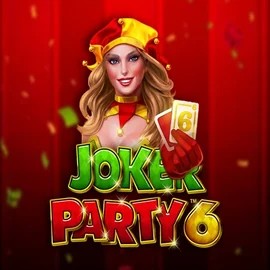 Joker Party 6 by Greentube, showcased at playmojos.ca – game logo