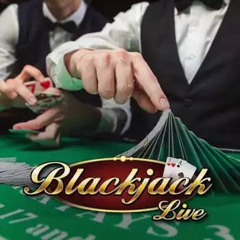 Live Blackjack logo by Evolution PlayMojo Casino