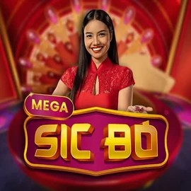 Mega Sic Bo slot logo by Pragmatic Play at PlayMojo Casino