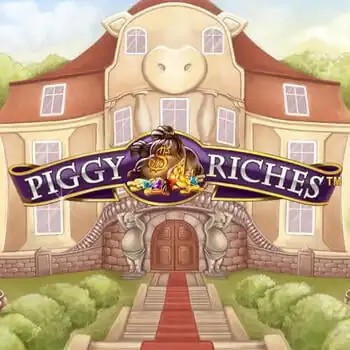 Piggy Riches slot icon by NetEnt, available at PlayMojo Casino