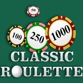 Roulette logo – Table Games by OneTouch Games at PlayMojo Casino
