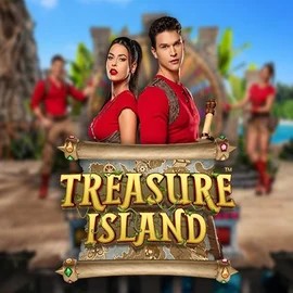 Treasure Island online game logo by Pragmatic Play on playmojos.ca