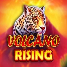 Volcano Rising logo by RubyPlay PlayMojo Casino